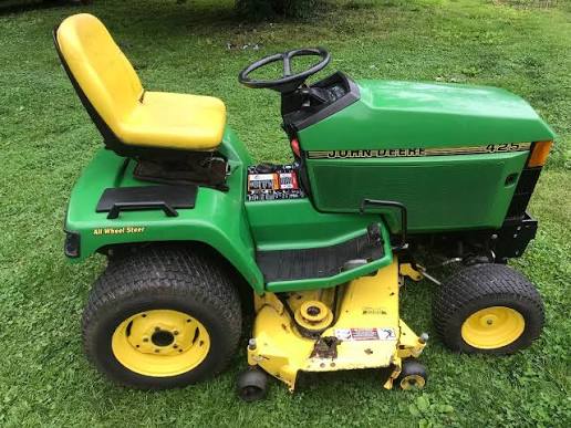 John Deere 425, 445 Lawn and Garden Tractor Operator's Manual OMM144042